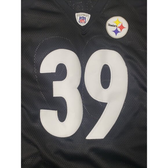 Pittsburgh Steelers Willie Parker Reebok Authentic Jersey Size 50 NFL Stitched - Picture 3 of 12